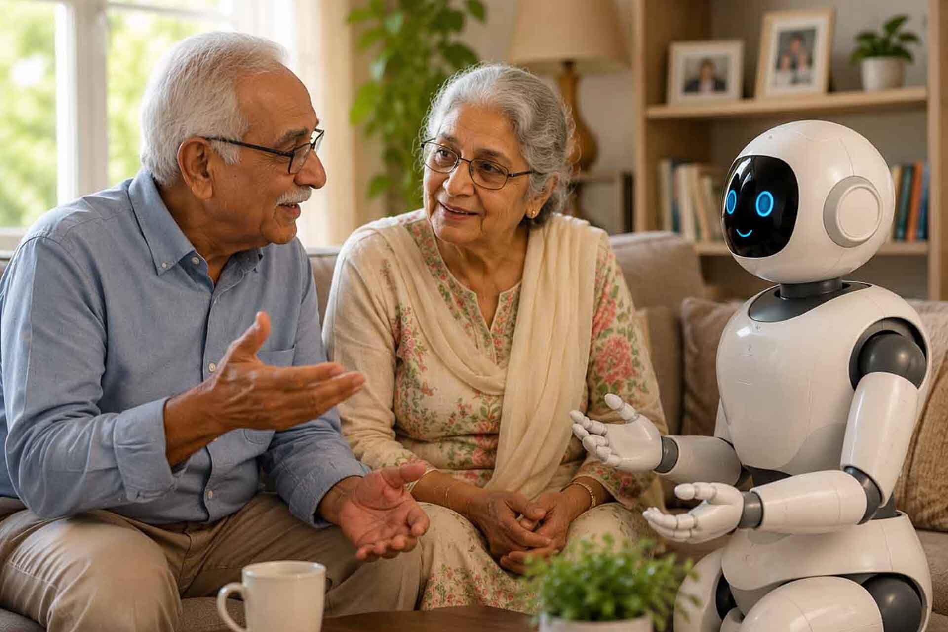 How AI Robots Help Seniors Age Safely at Home Longer1